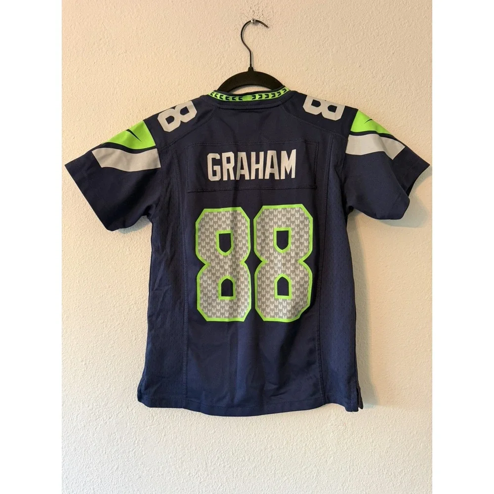 Nike On Field Jimmy Graham SEATTLE SEAHAWKS Youth NFL Team JERSEY Youth Small